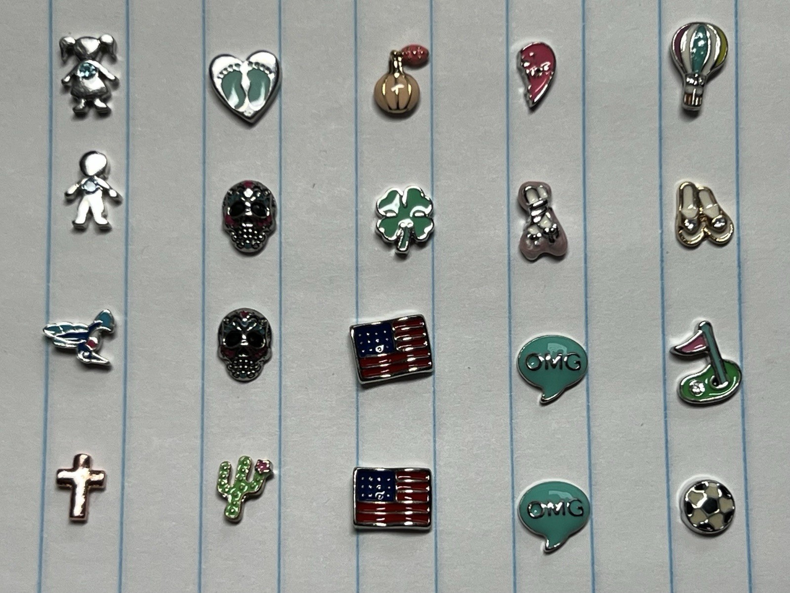 Origami Owl Vintage/Retired Charms. YOU CHOOSE/FREE SHIPPING. BUY 4, Get 1 Free!