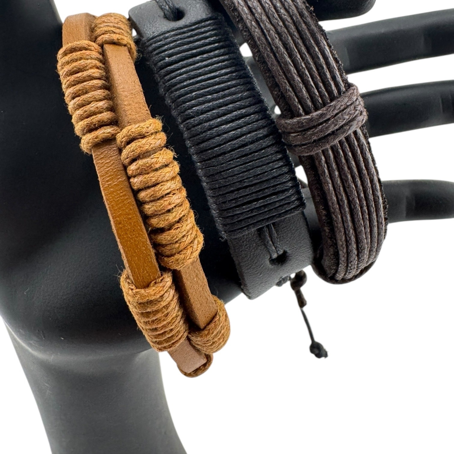 Untamed Leather Cuffs: Trio of Rebellious Edge for the Unconventional