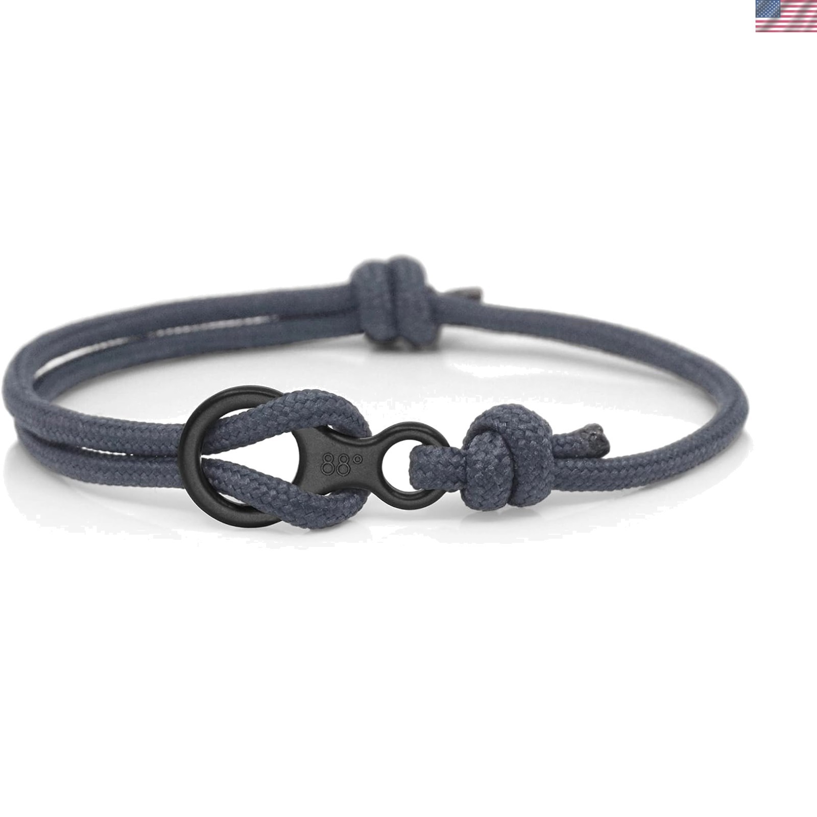 Figure 8 Climbing Bracelet for Men & Women, Made from Stainless Steel and Rop…