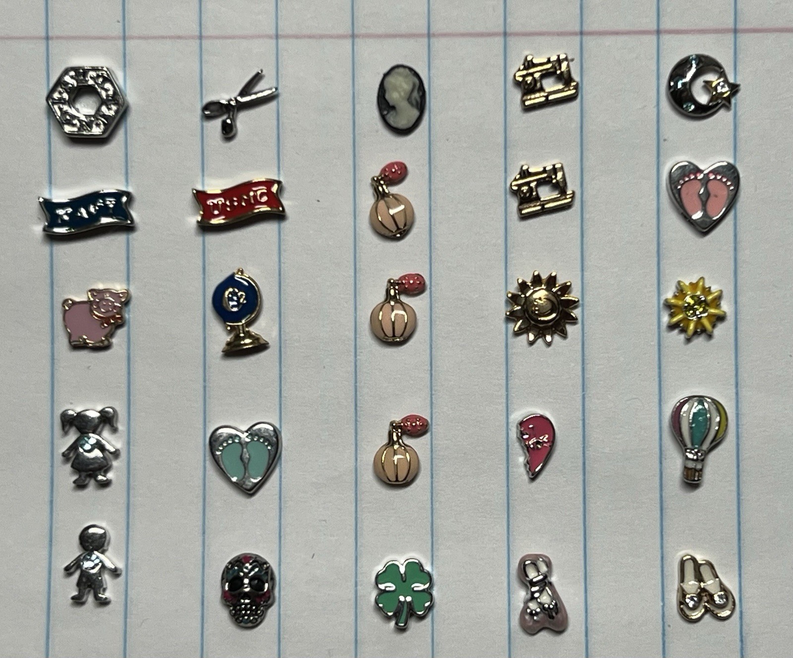 Origami Owl Vintage/Retired Charms. YOU CHOOSE/FREE SHIPPING. BUY 4, Get 1 Free!