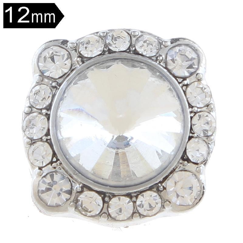 Snap Button 12 mm for Snap Jewelry Clear