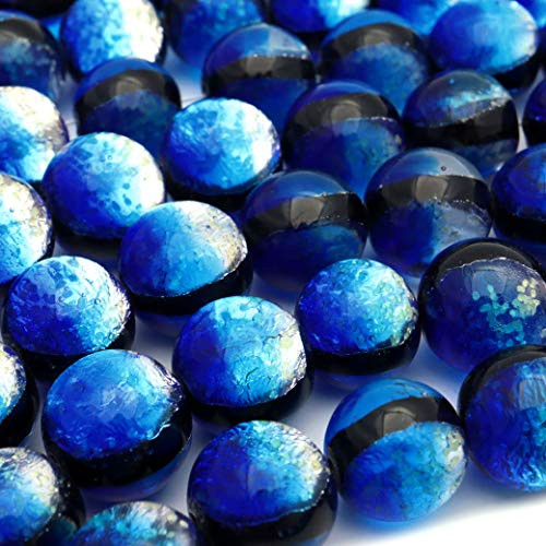 Okinawa Yonaguni Firefly Glass Beads 33 Pieces 0.5 inches (12 mm)