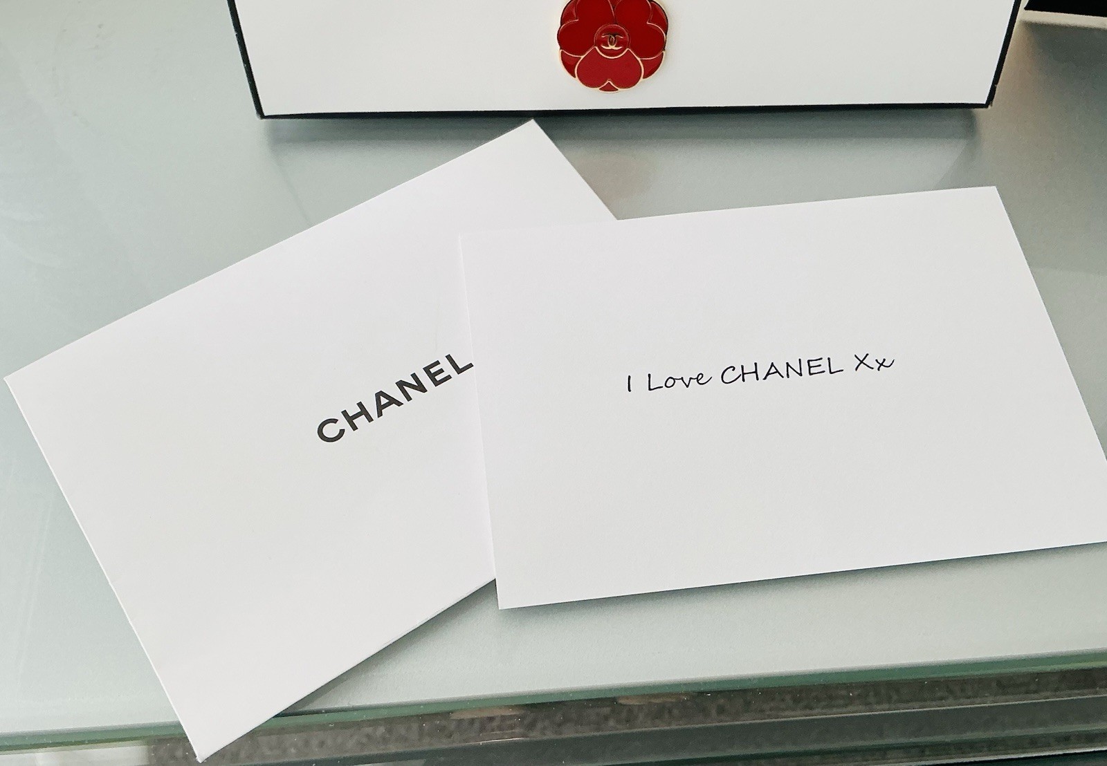 2025 Limited Edition CHANEL Camellia Charm Plus Bleu And Stationary Items