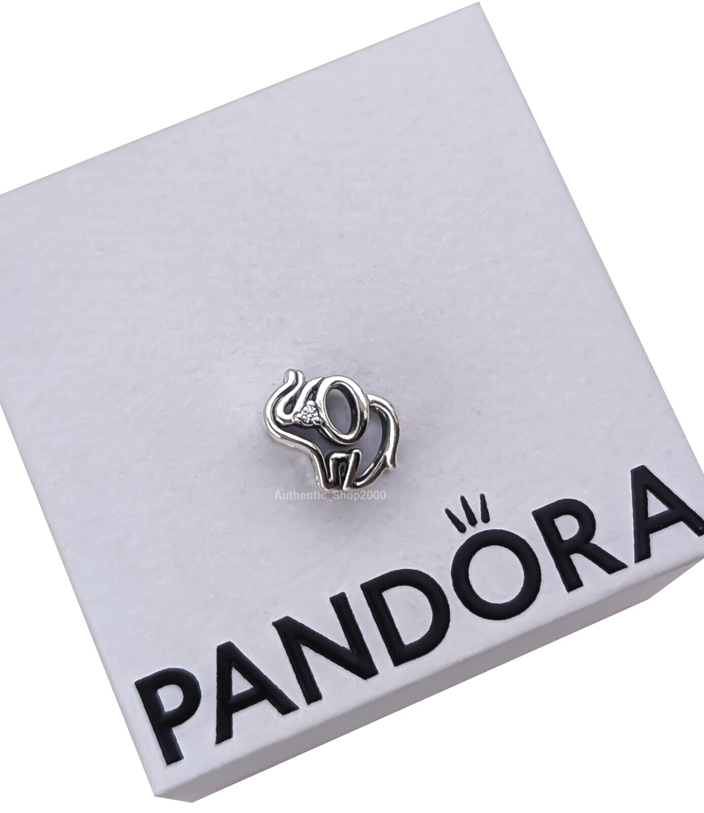 New 100% Authentic PANDORA Moments 925 Ale Openwork Elephant Charm 793345C01