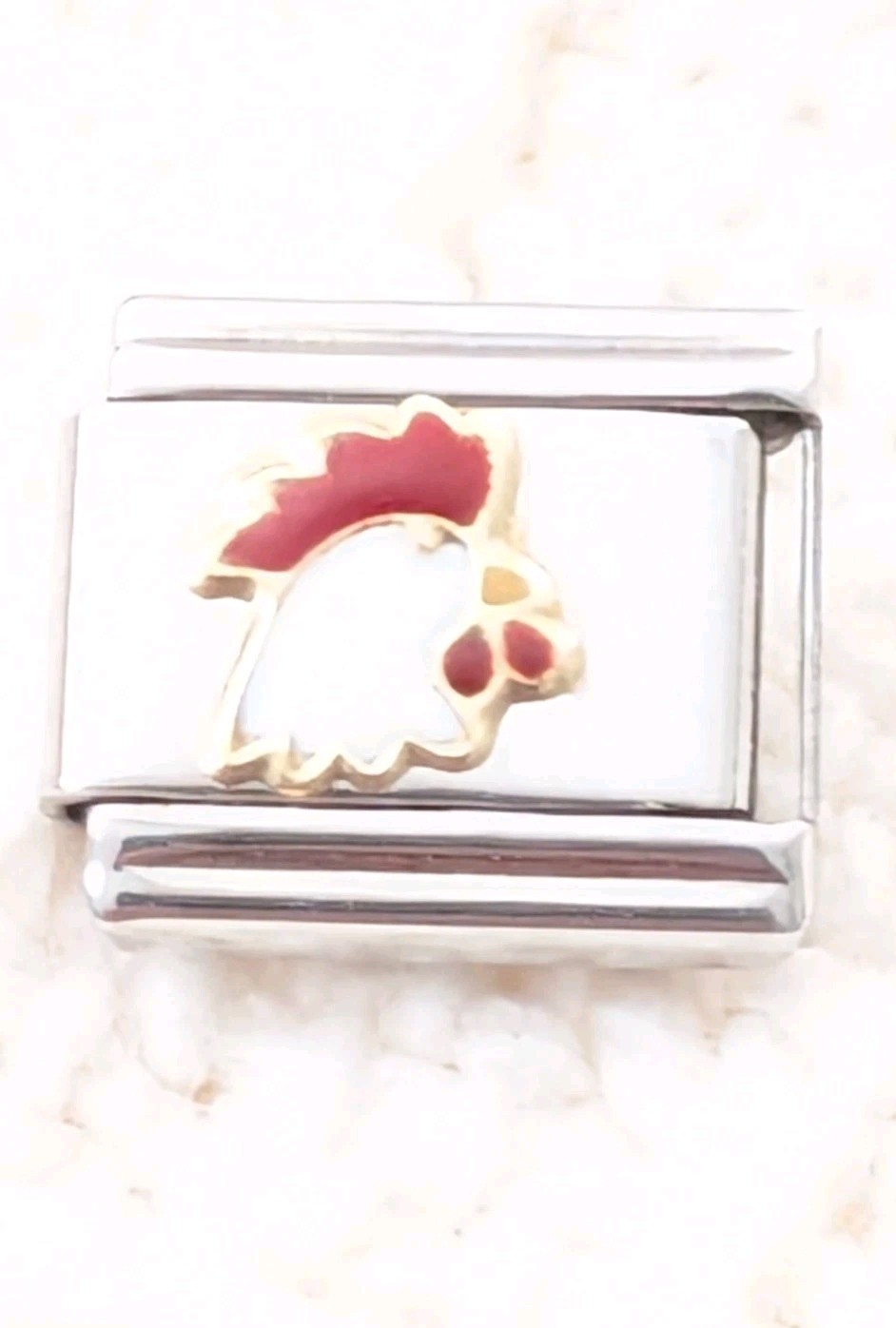 Authentic Patrizia Roaster Farm Italian Charm Classic 9mm Link R172