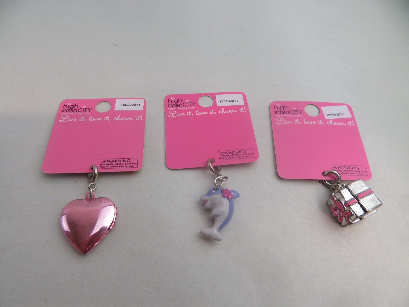 High Intencity CHARM IT! Bracelet Charms by High IntenCity LOT OF 3 HH
