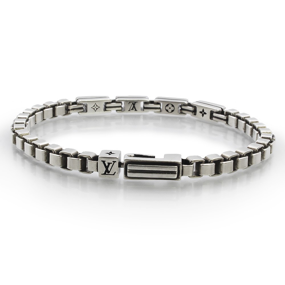 LOUIS VUITTON M1149M LV Tailor Silver 925, Antique Bracelet