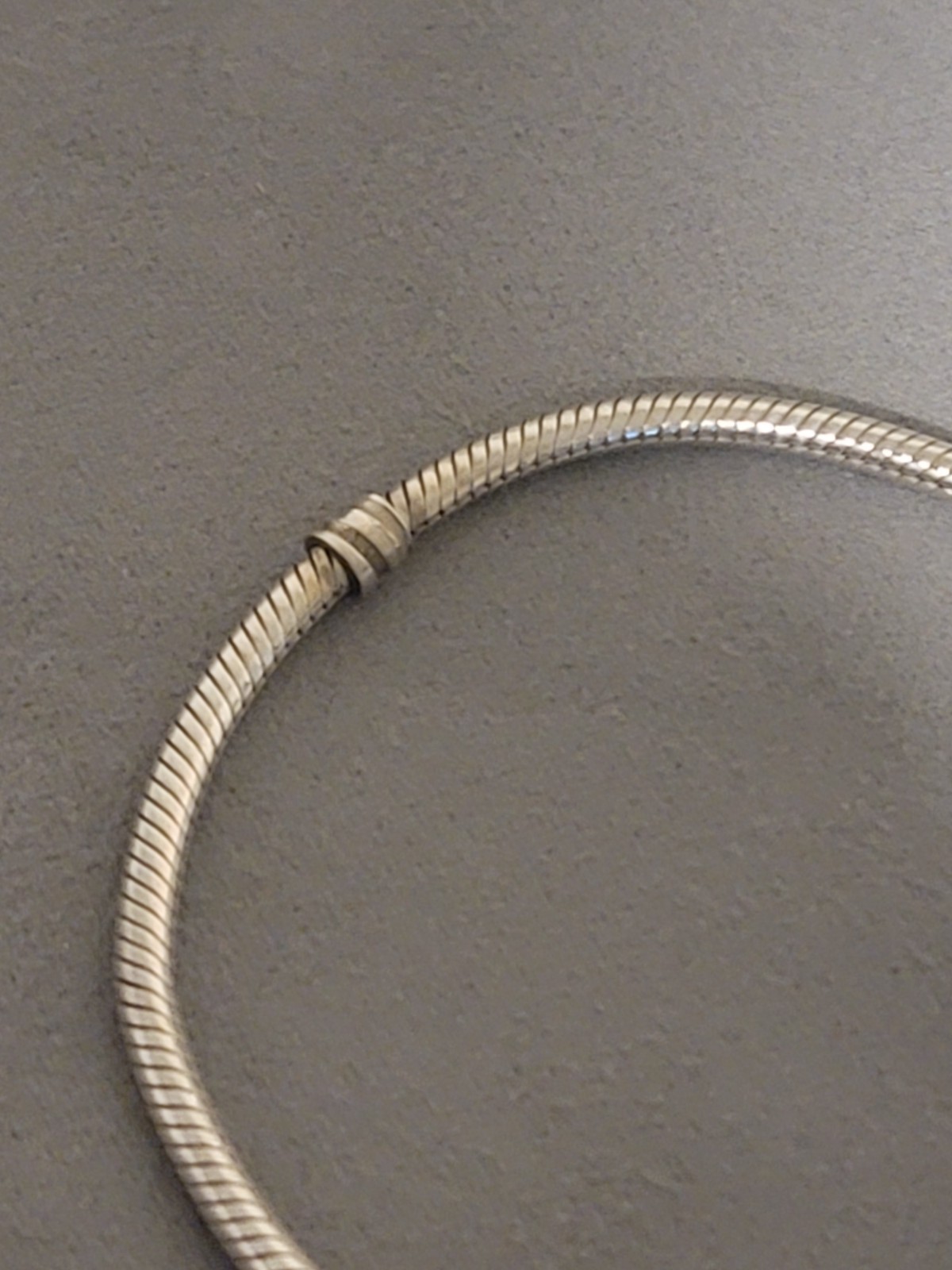 Pandora Moments Barrel Clasp Snake Chain Bracelet 925 Sterling silver 7.75″