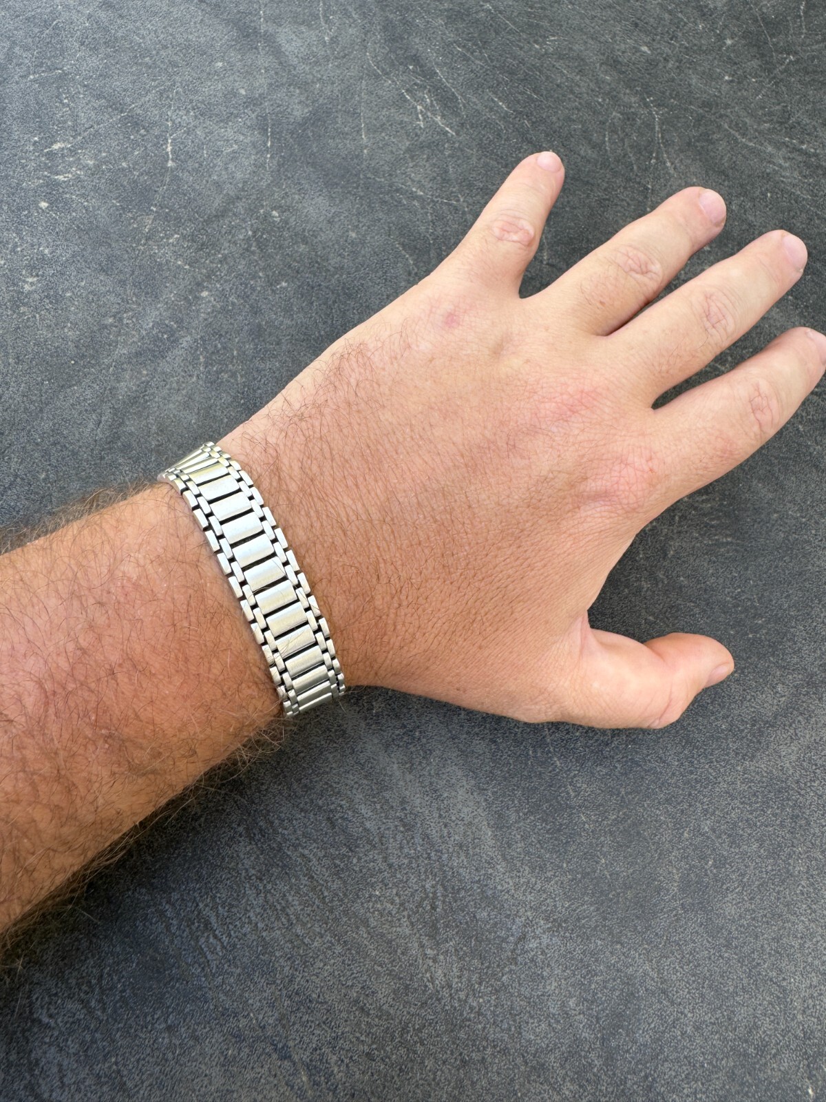 Custom Handmade Presidential Link Bracelet 14mm Wide Real 925 Sterling Silver