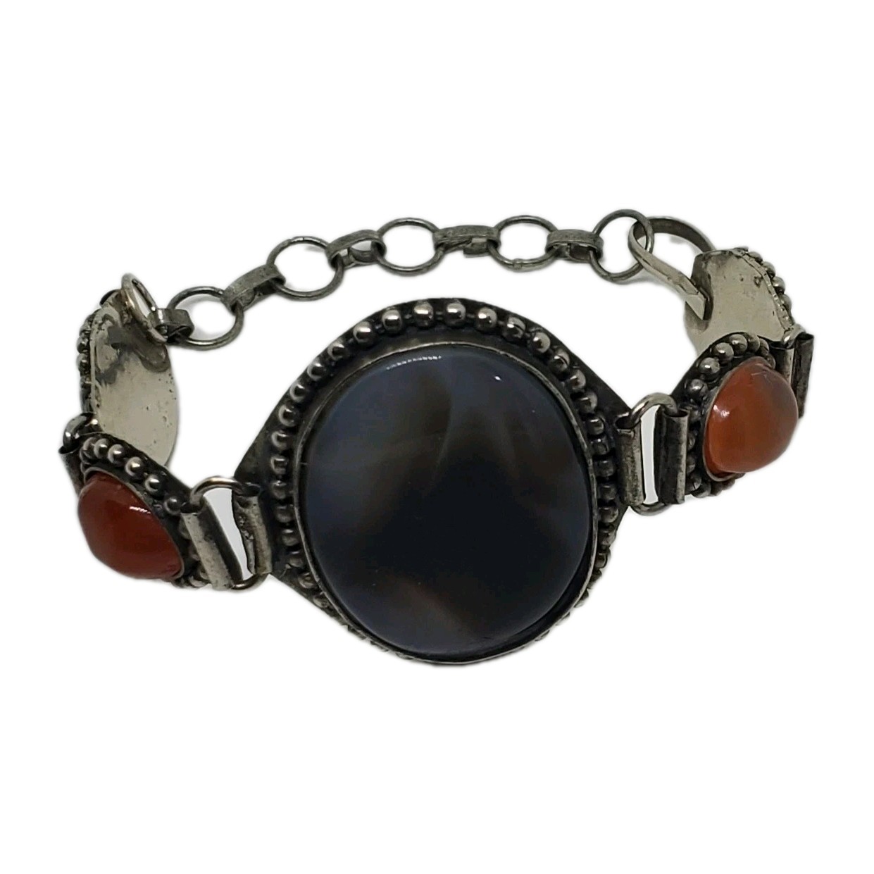Multi Stone Tibetan Bracelet