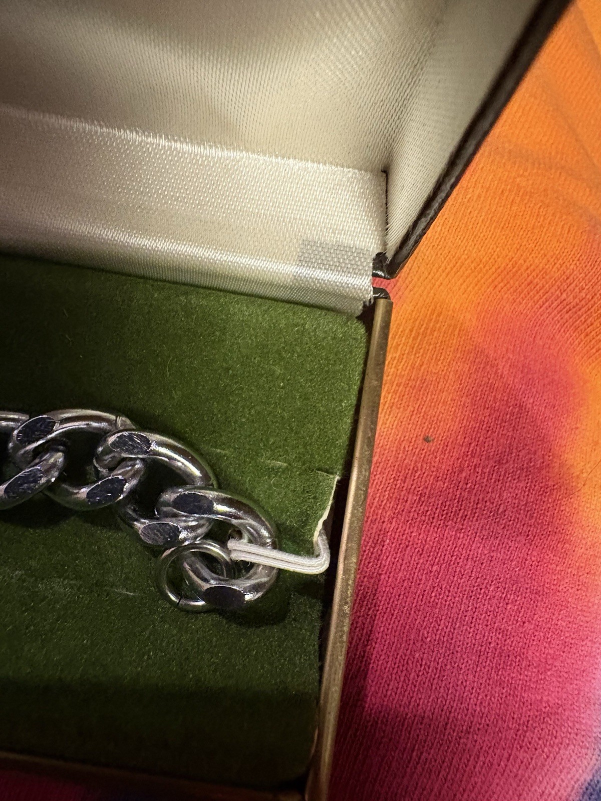 NAPIER ID Bracelet Stainless Steel Original Presentation Box. Ready To Engrave.
