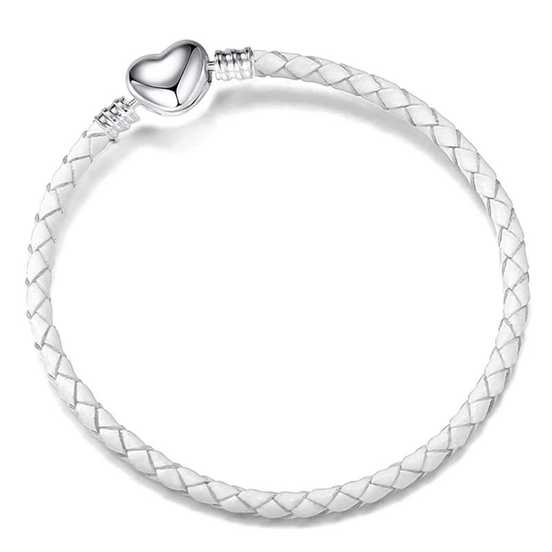 Leather Chain Bracelet 9 Color DIY Charm Band Adjustable Wrap Girls Women 1 Pc
