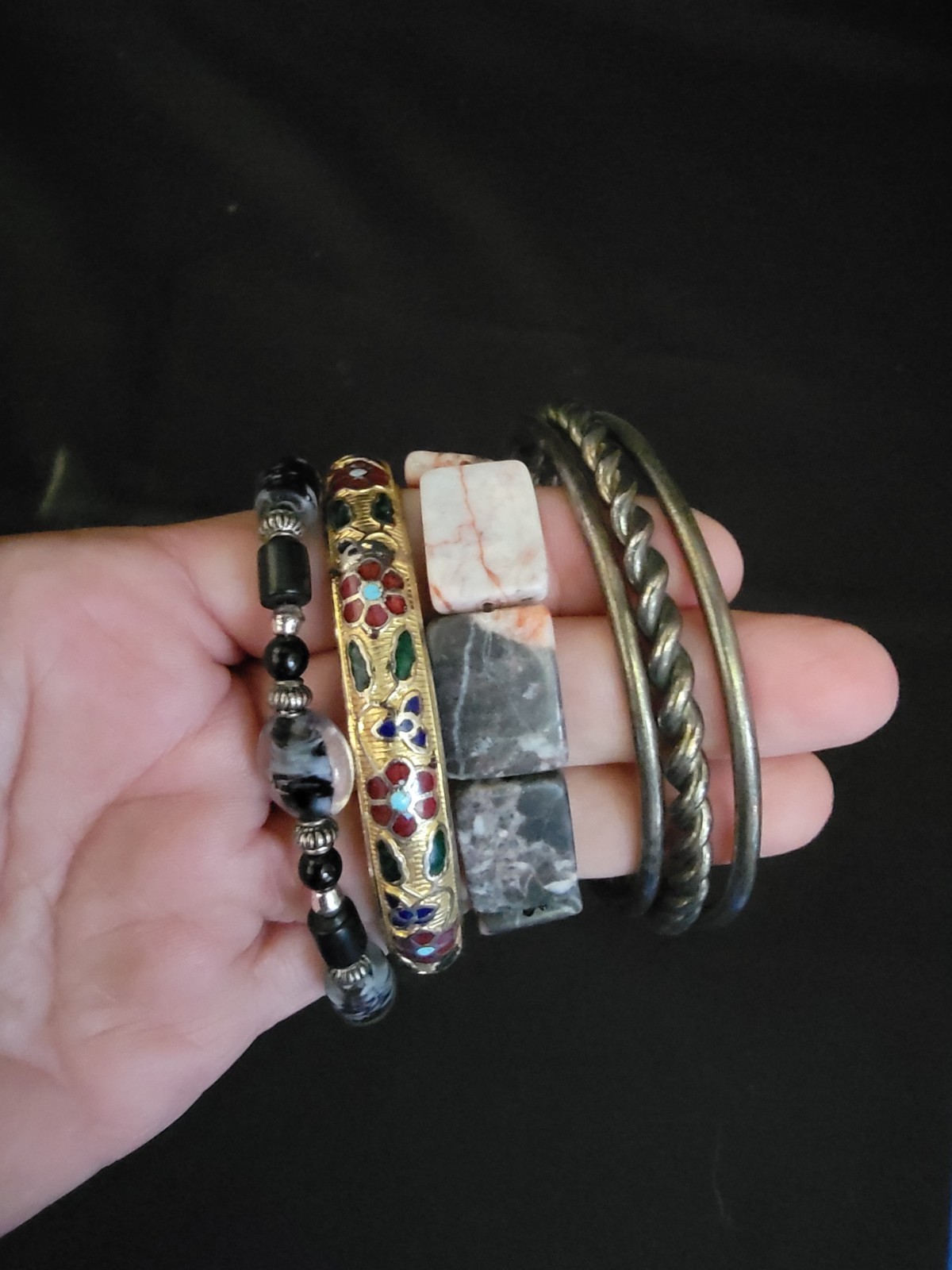Four Various Style Bracelets