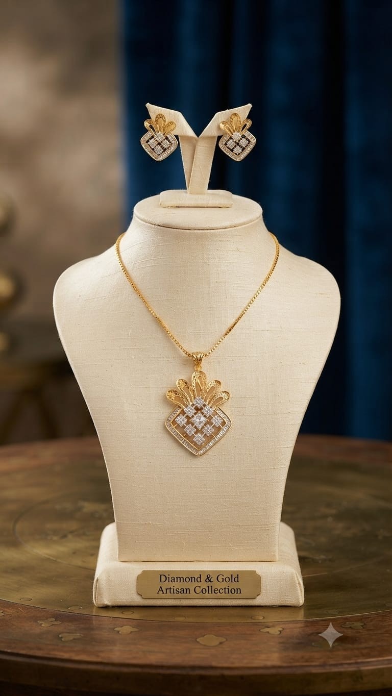 Indian Bollywood Necklace Earrings Jewelry Set Ethnic Bridal CZ AD Women Gift