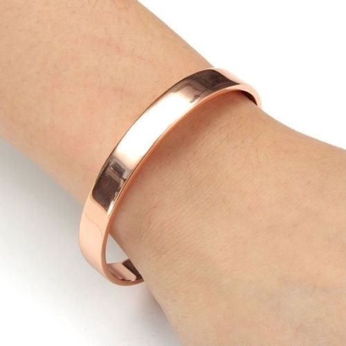 2PCS Copper Magnetic Bracelet for Men and Women Adjustable Bangle Jewelry Gifts