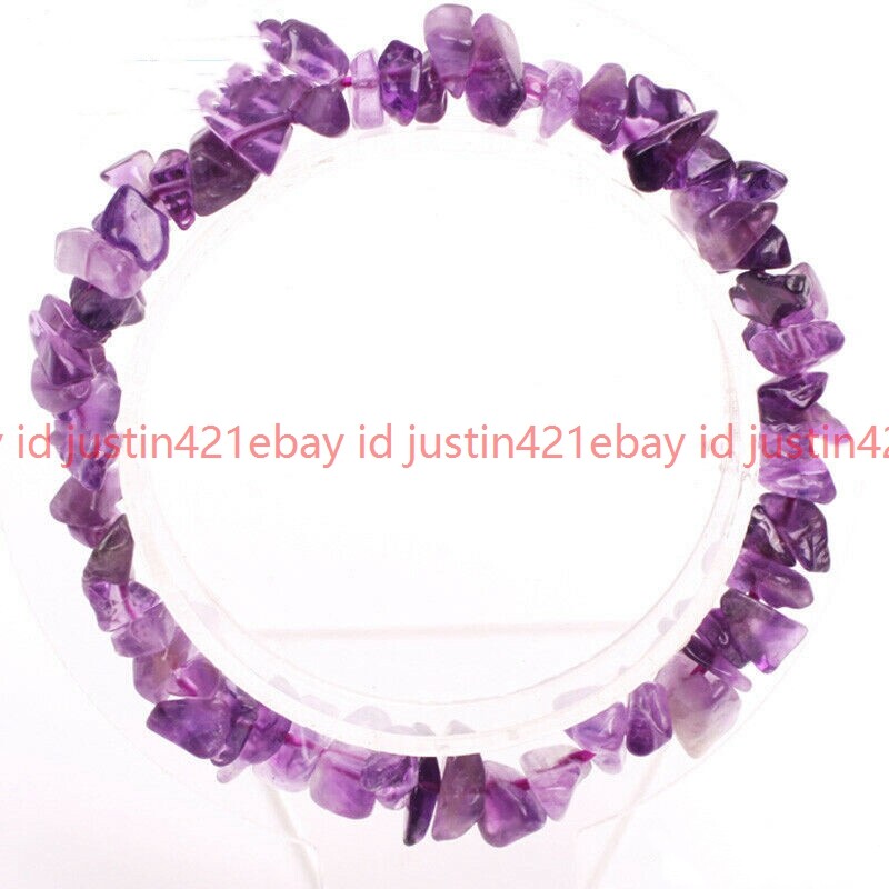 Wholesale Freeform Chips Nugget Handmade Beaded Stretchy Bracelet Free Shipping