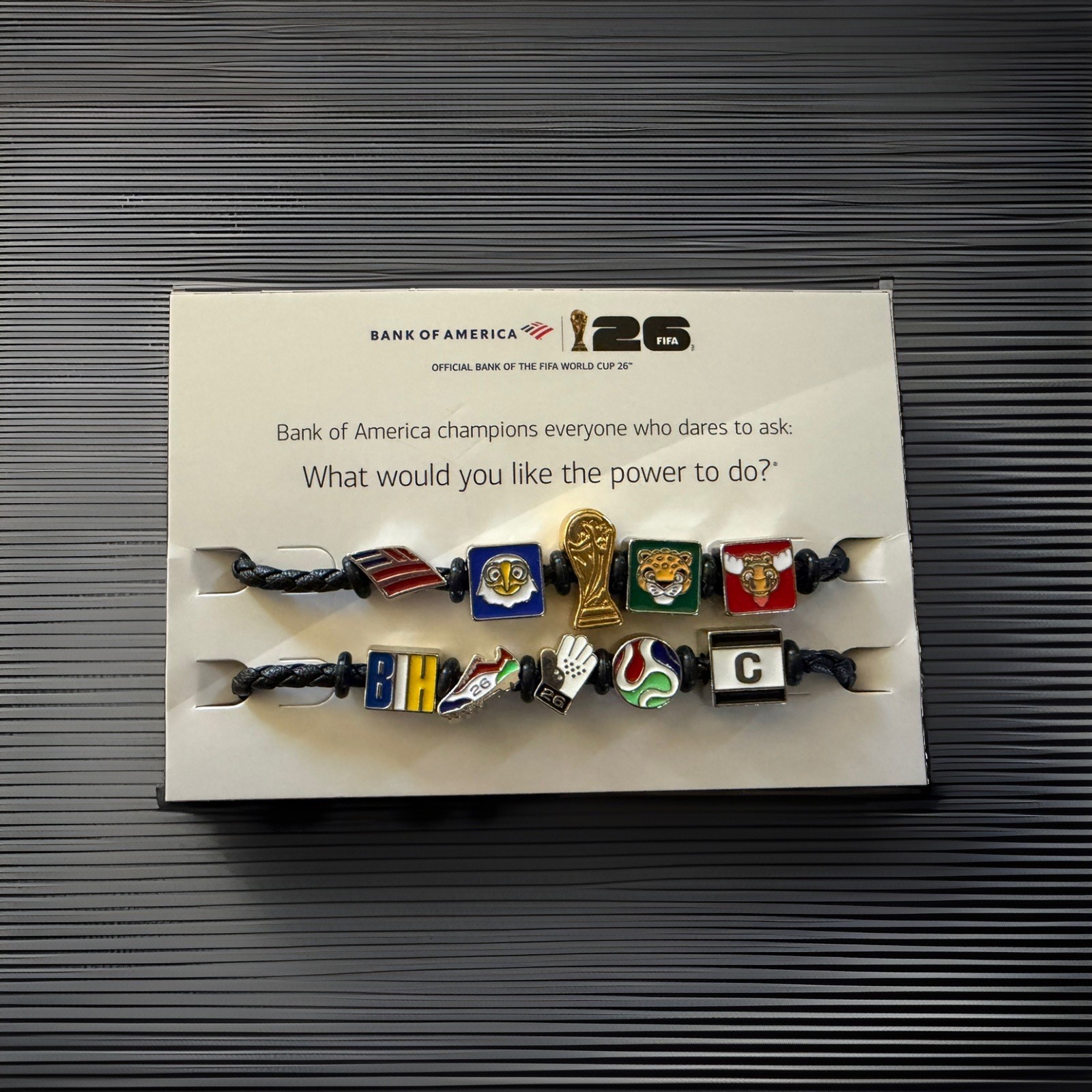 Bosnia BIH BOA Bracelet FIFA World Cup 2026. Size large