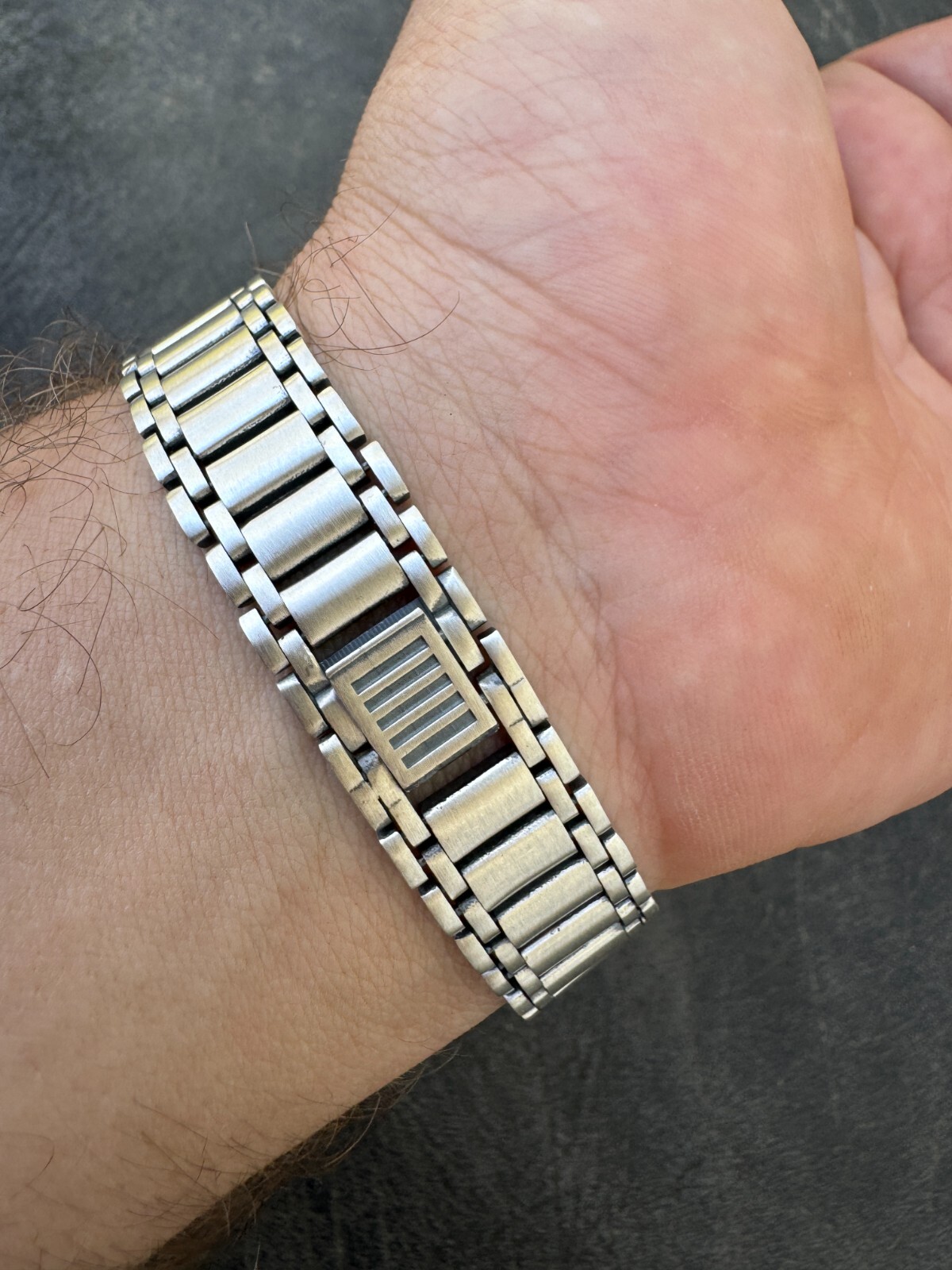 Custom Handmade Presidential Link Bracelet 14mm Wide Real 925 Sterling Silver