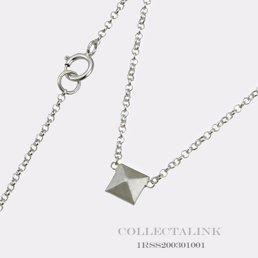 Authentic Dogeared SS You, yes you peak square Necklace 18″ 1RSS200301001