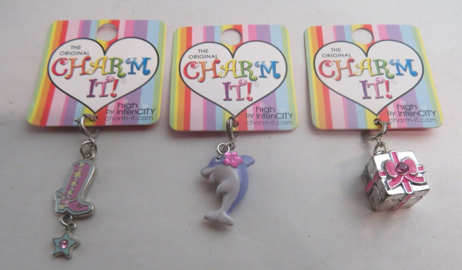 High Intencity CHARM IT! Bracelet Charms by High IntenCity LOT OF 3 C