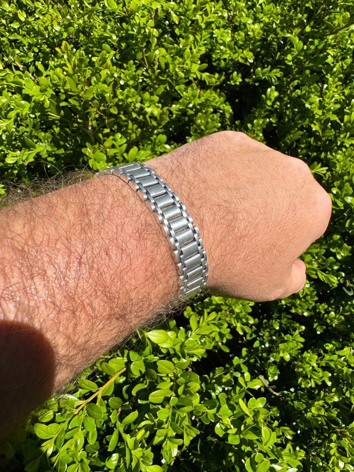 Custom Handmade Presidential Link Bracelet 14mm Wide Real 925 Sterling Silver