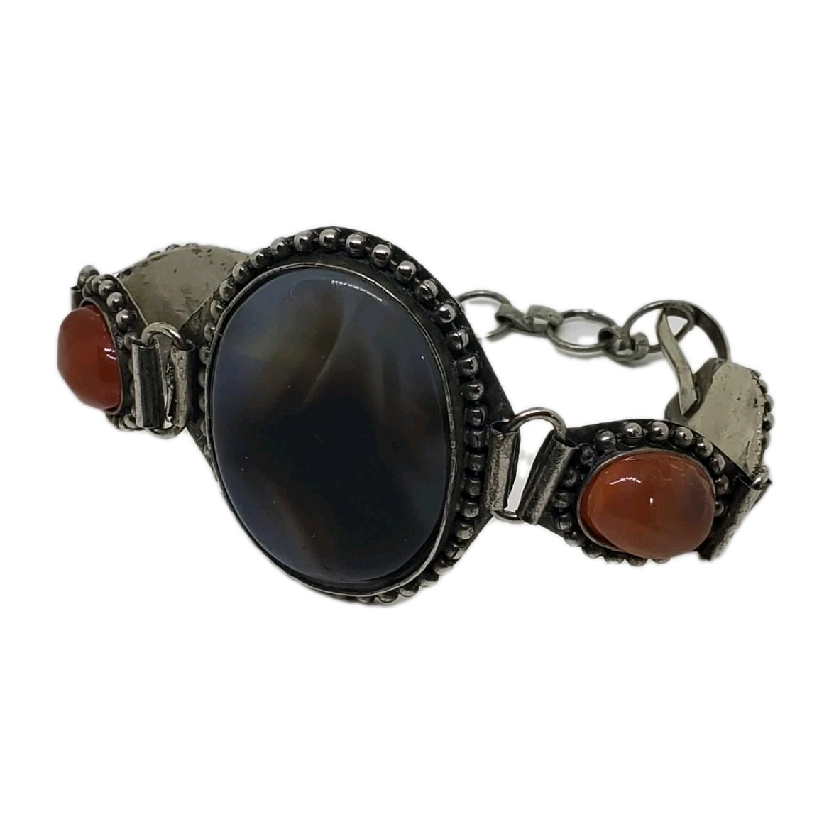 Multi Stone Tibetan Bracelet