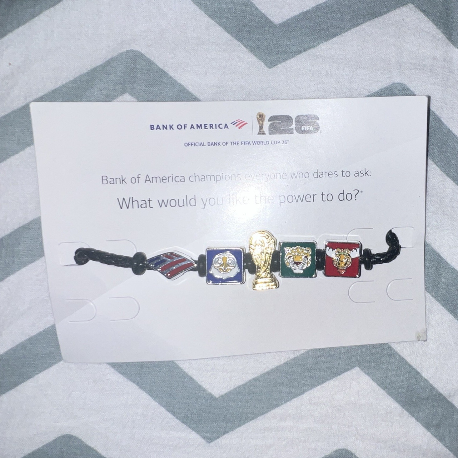 OFFICIAL FIFA MATCH DAY BoFA Bracelet – Egypt & Australia – Dallas – Large