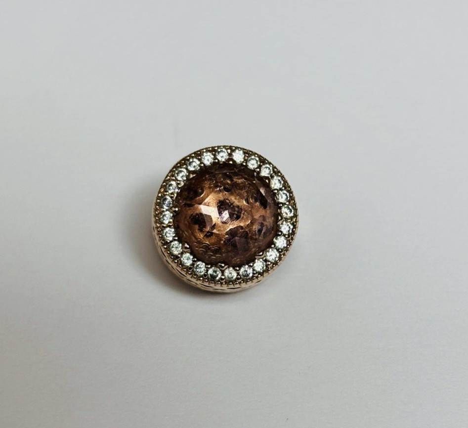 Pandora 12 R Radiant Hearts Blush Pink CZ Charm 781725NBP-.08