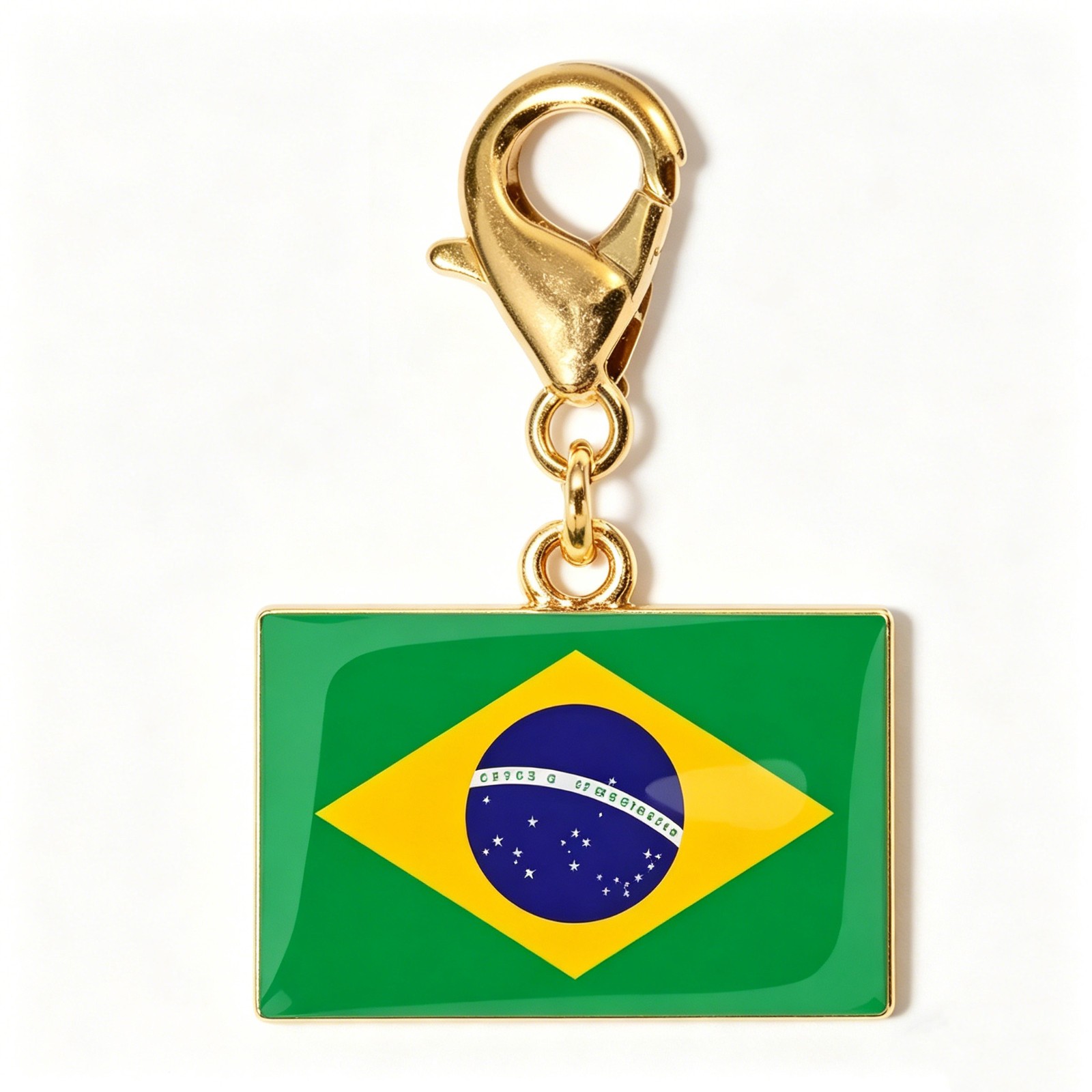 Recording Travel Memories Country Flag Charms Bracelet Stainless Steel Jewelry