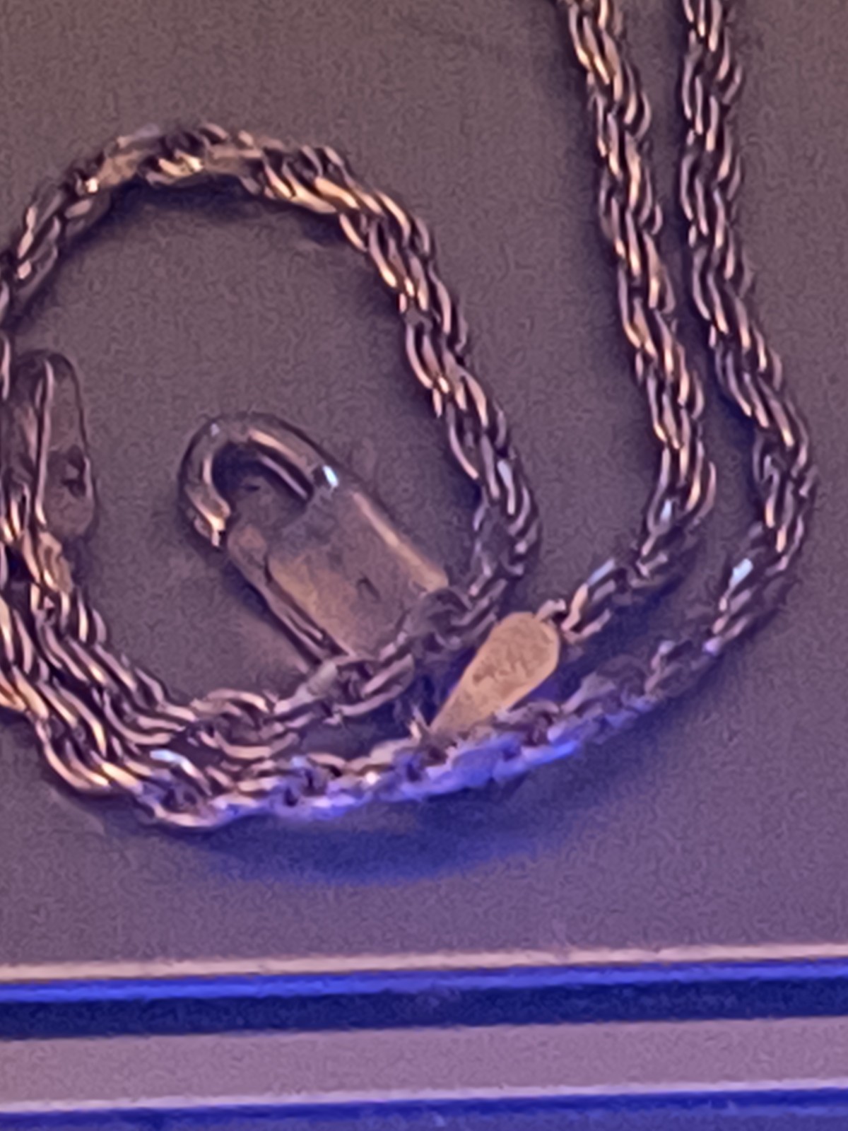 7.5″ Rope Silver Bracelet #270