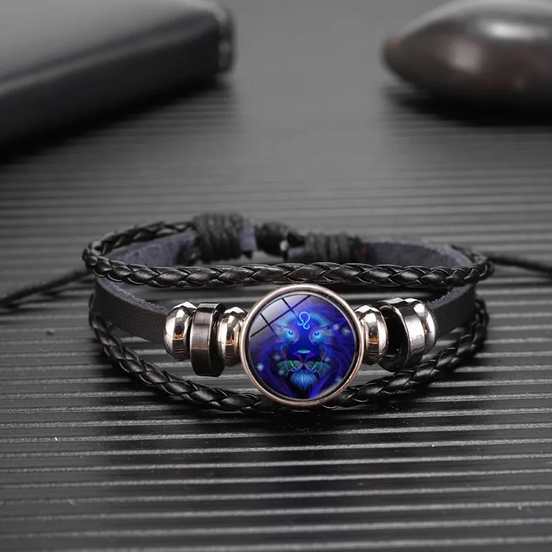 Zodiac Sign Constellation Charm Bracelet – Leo