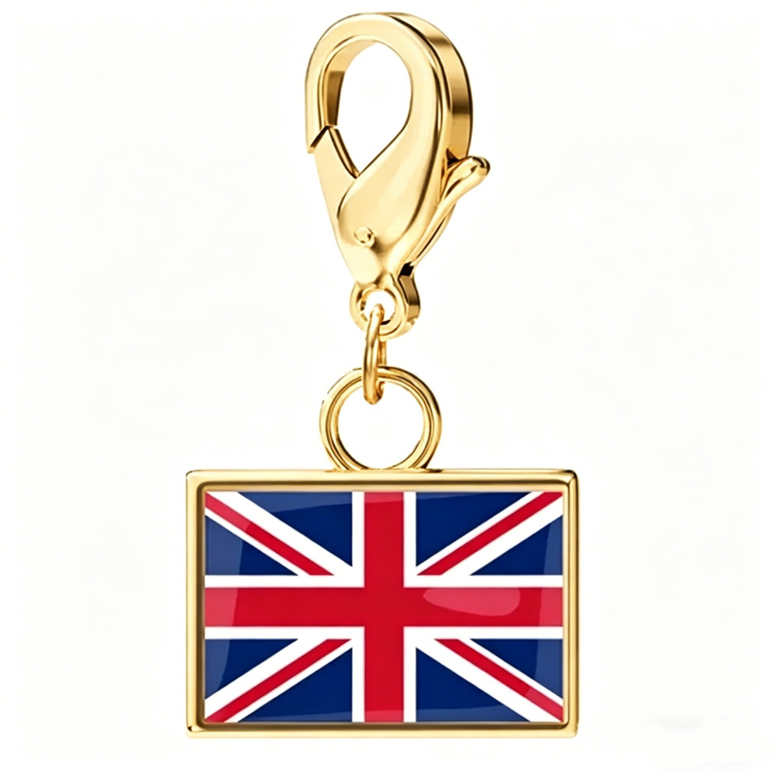 Recording Travel Memories Country Flag Charms Bracelet Stainless Steel Jewelry