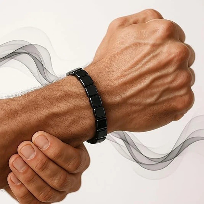 Hemys Hematite Bracelet for Men, 2025 New Hemios bracelet***