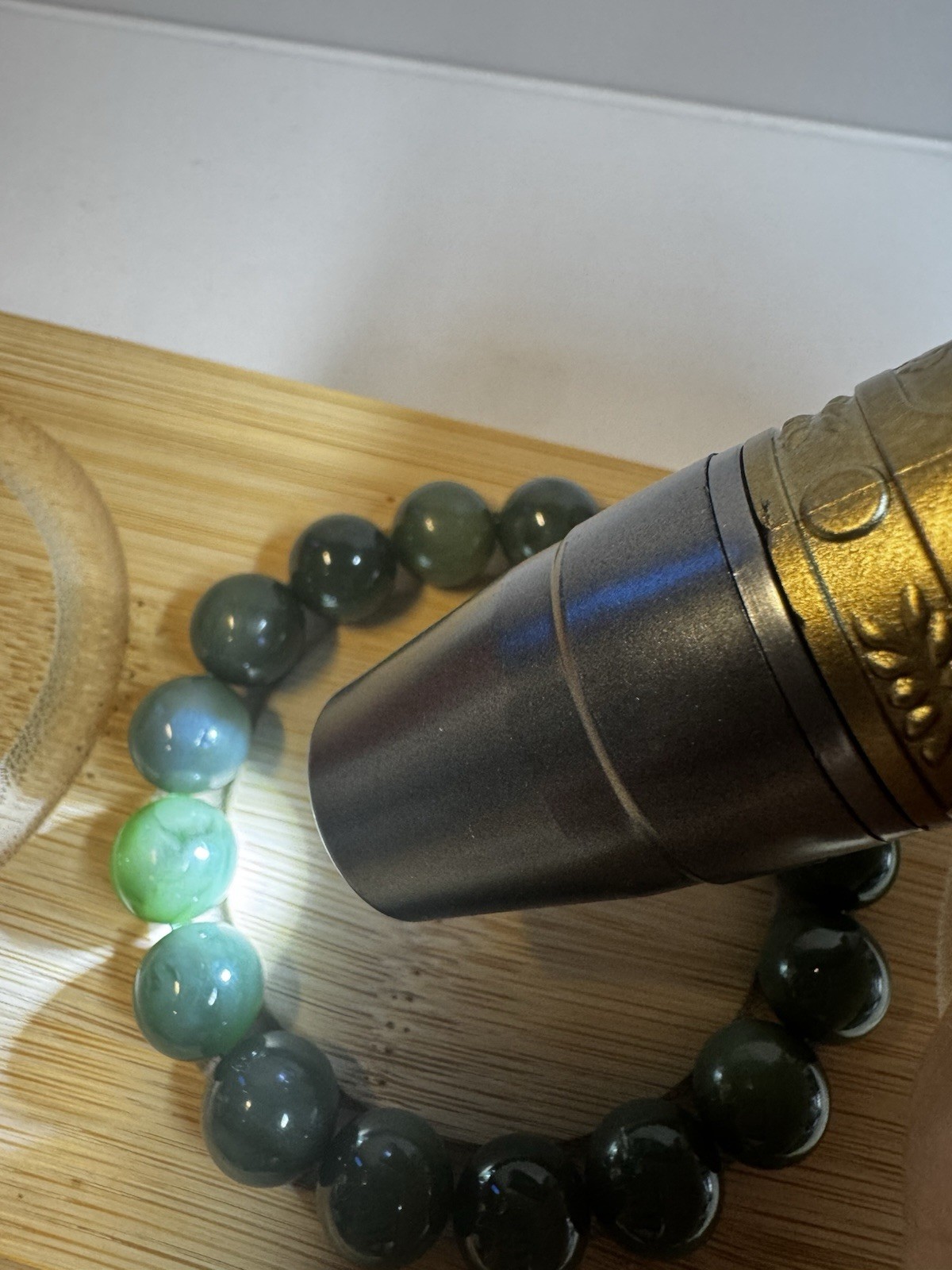 certified 12mm Hetian green Jade Round beaded stretch Bracelet New free shipping