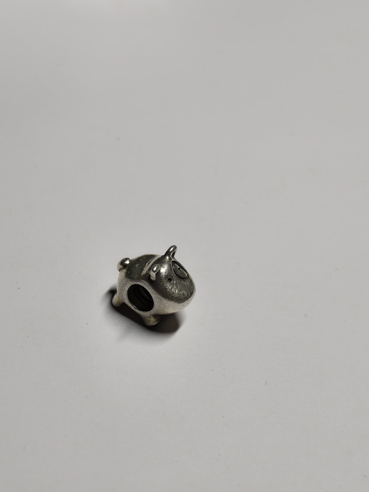 Authentic Pandora Puppy Dog Charm with Eye Spot 790258 Retired Sterling Silver