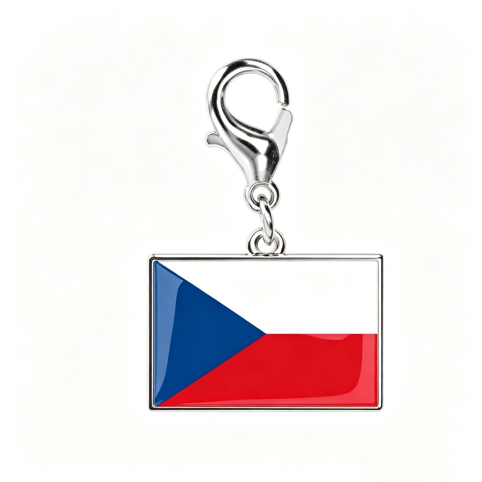 Recording Travel Memories Country Flag Charms Bracelet Stainless Steel Jewelry