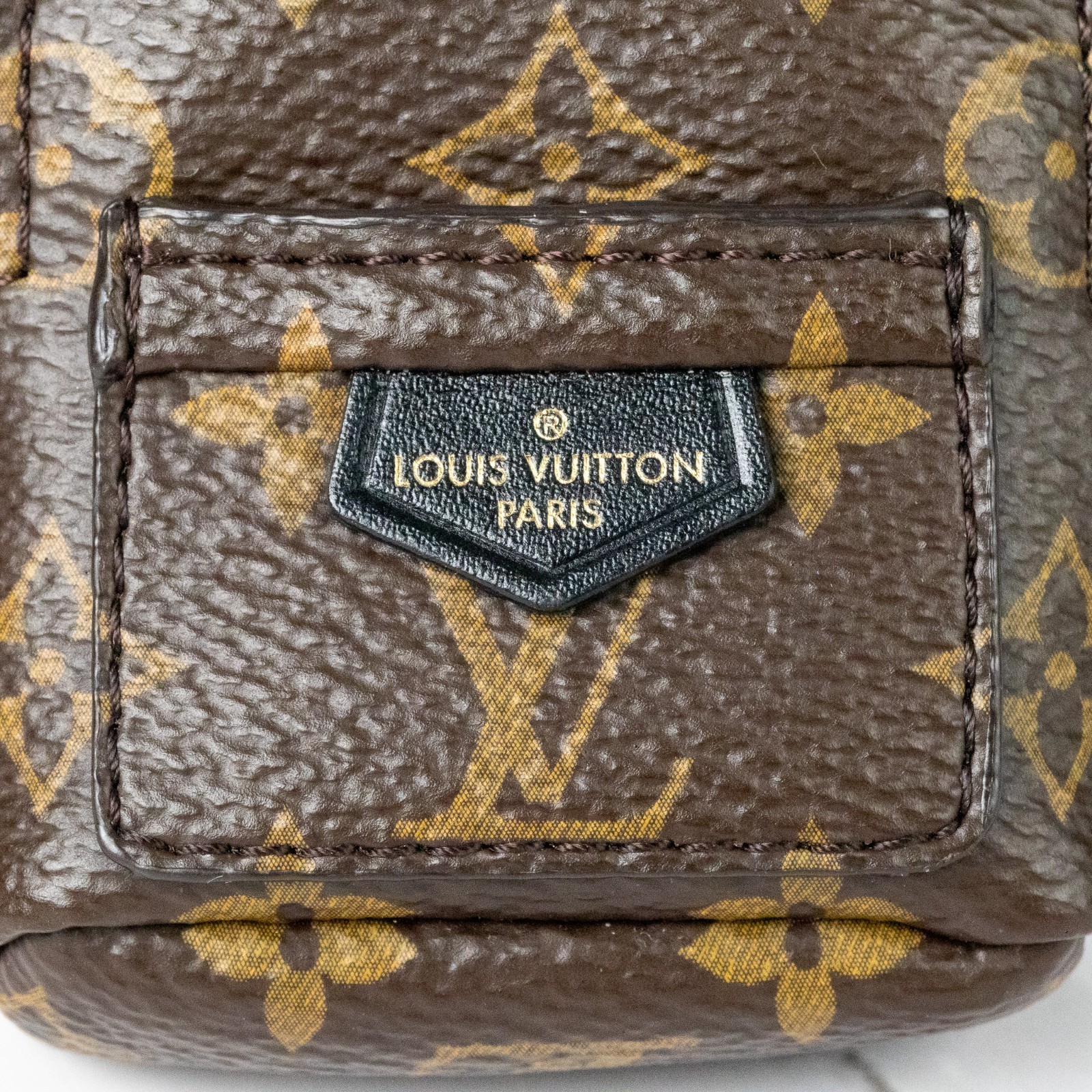 LOUIS VUITTON Bracelet Party Palm Springs M6563A Monogram Backpack Auth [S]