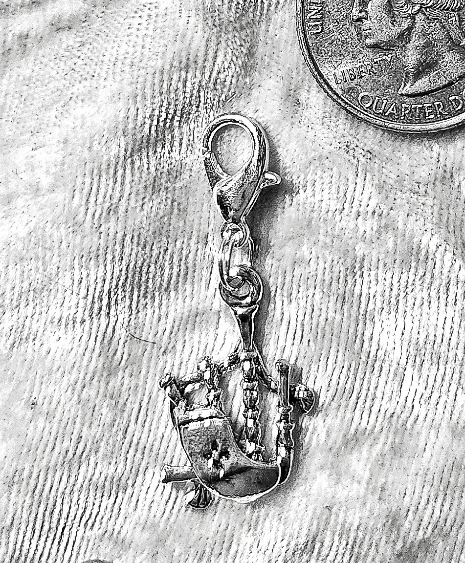 Music Clip Charms for Backpack Purse Zipper Stocking Stuffers