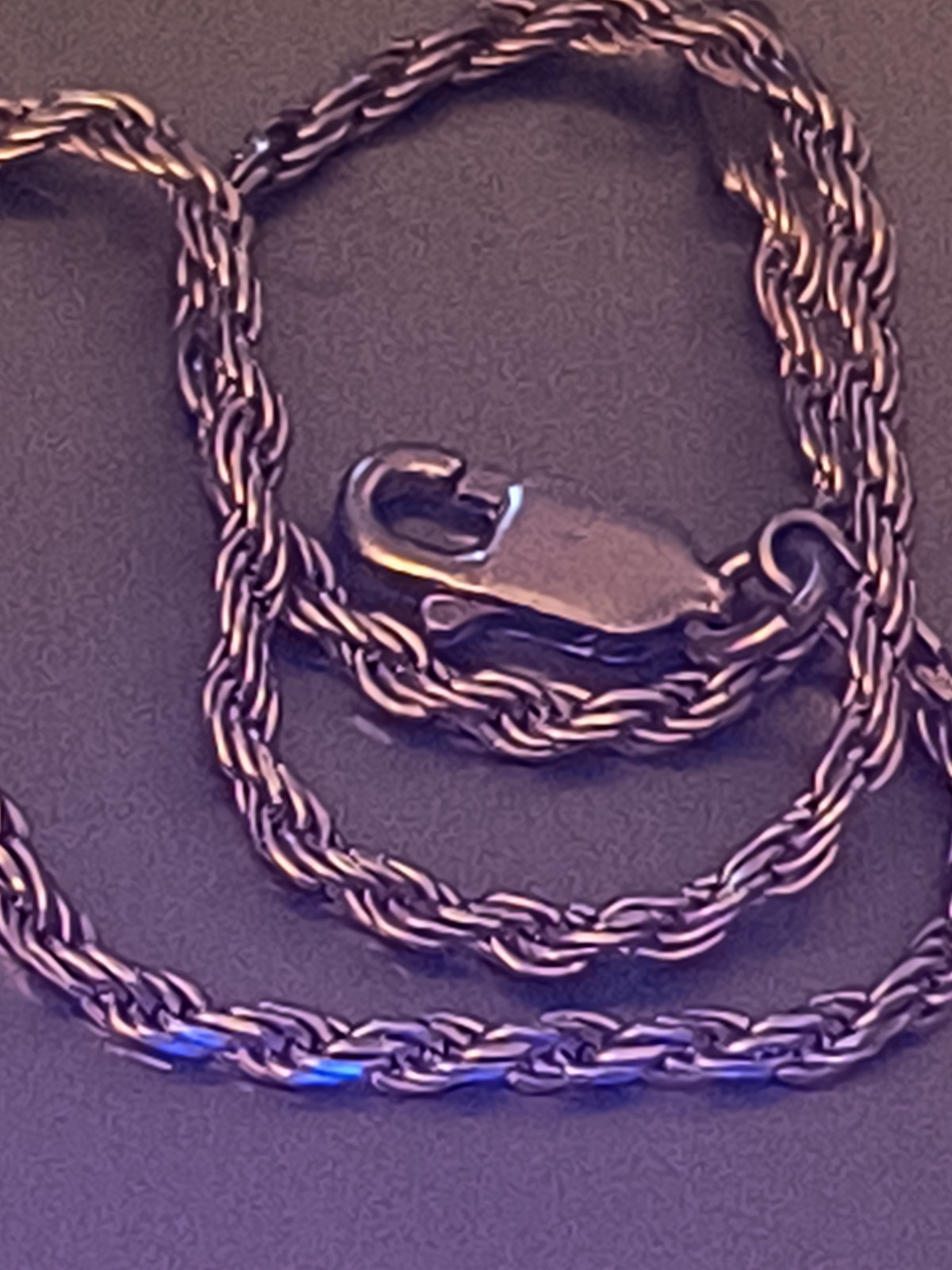 7.5″ Rope Silver Bracelet #270