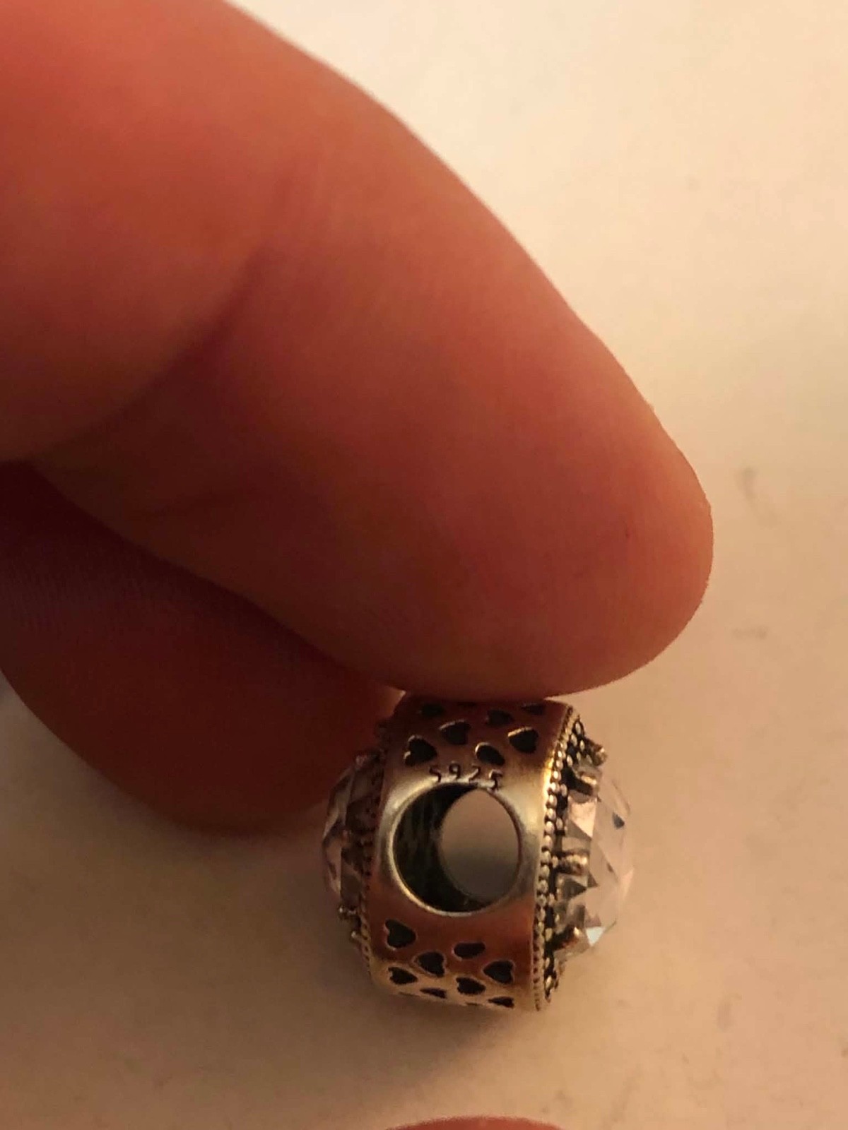 Pandora Sparkling Herbarium Cluster Round Charm