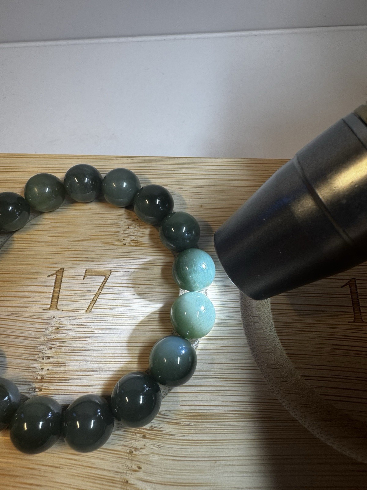 certified 12mm Hetian green Jade Round beaded stretch Bracelet New free shipping