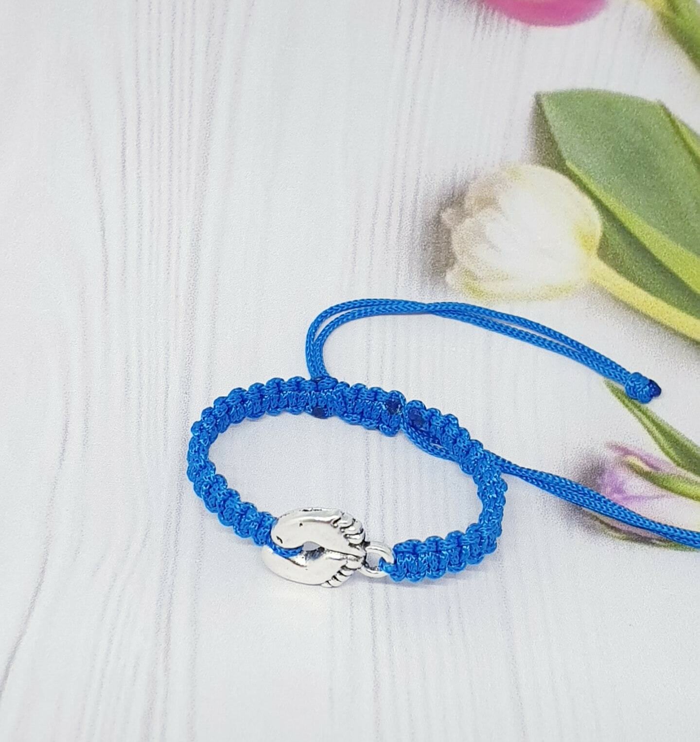Beautiful Baby Red Bracelet – Handmade with 1mm Nylon Cord for Little Babies