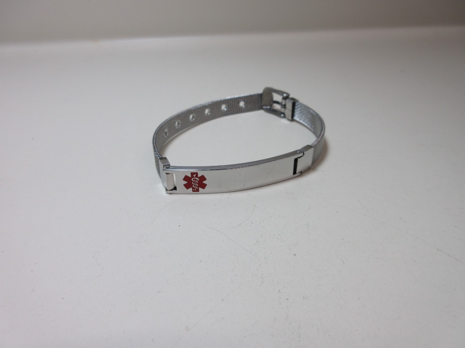 Medical Alert Bracelet ID Stainless Steel Health Emergency #80