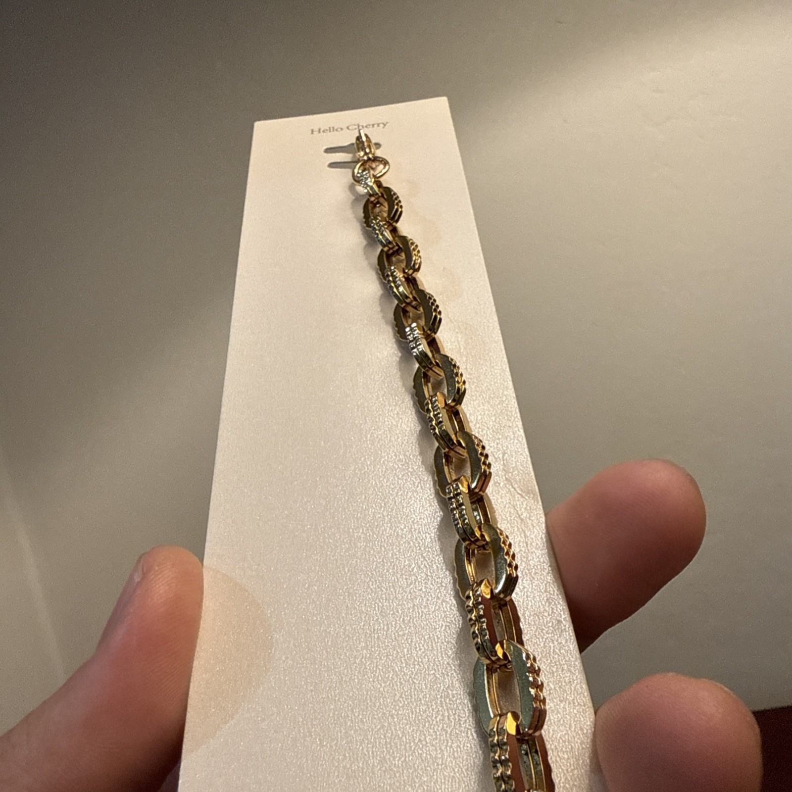 18KGold Plated Bracelet “Valentine’s Day”/”Birthday present”Jewelry Gift for Her
