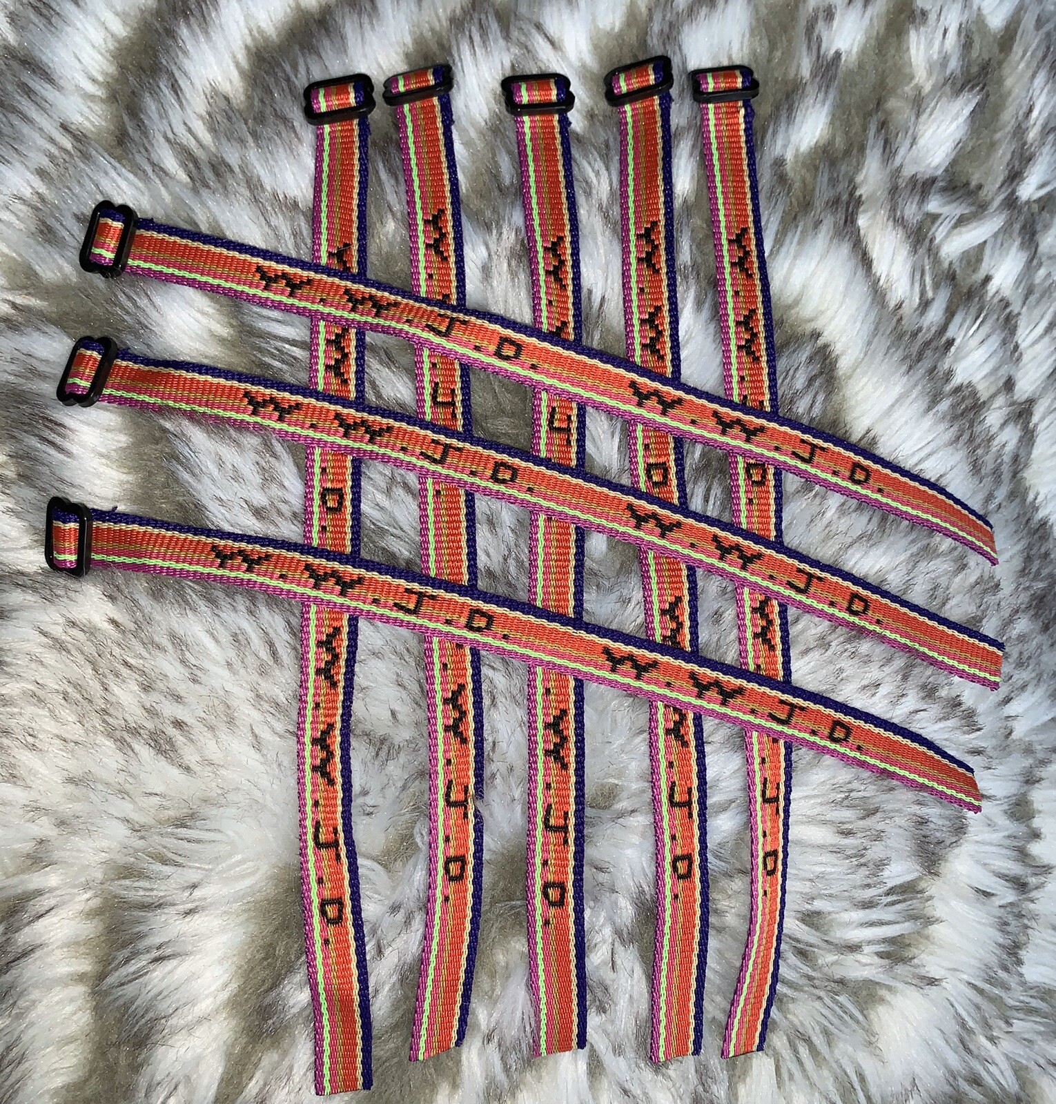 1 Woven Jesus Religious WWJD Bracelets Bracelet Fundraiser Fashion Wristbands