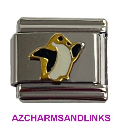 Penguin Italian Charm Bracelet Link Compatible with all 9mm Charms #322