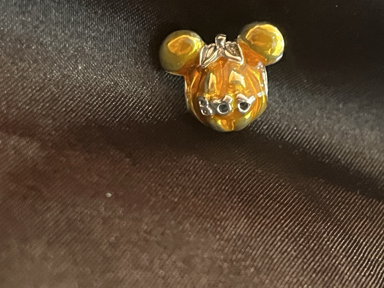 Pumpkin Mickey Bracelet Charm