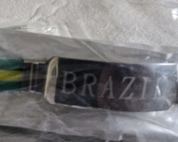 (30) Brazil Stainless Steel/Rubber Bracelets