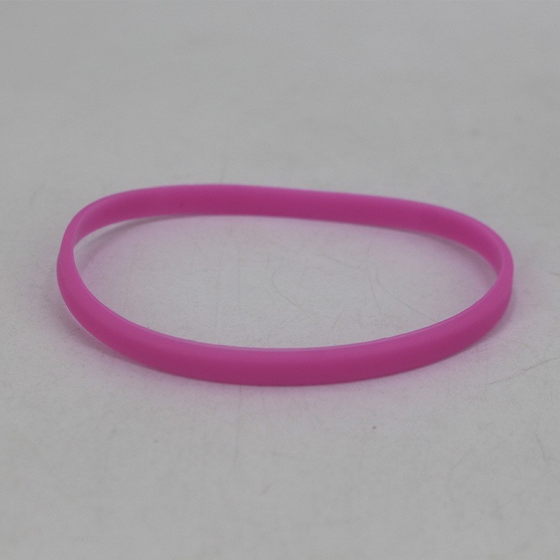 10 20 Pcs Lot Silicone Bracelet Blank Wristband Multi Color Thin Wrist Band