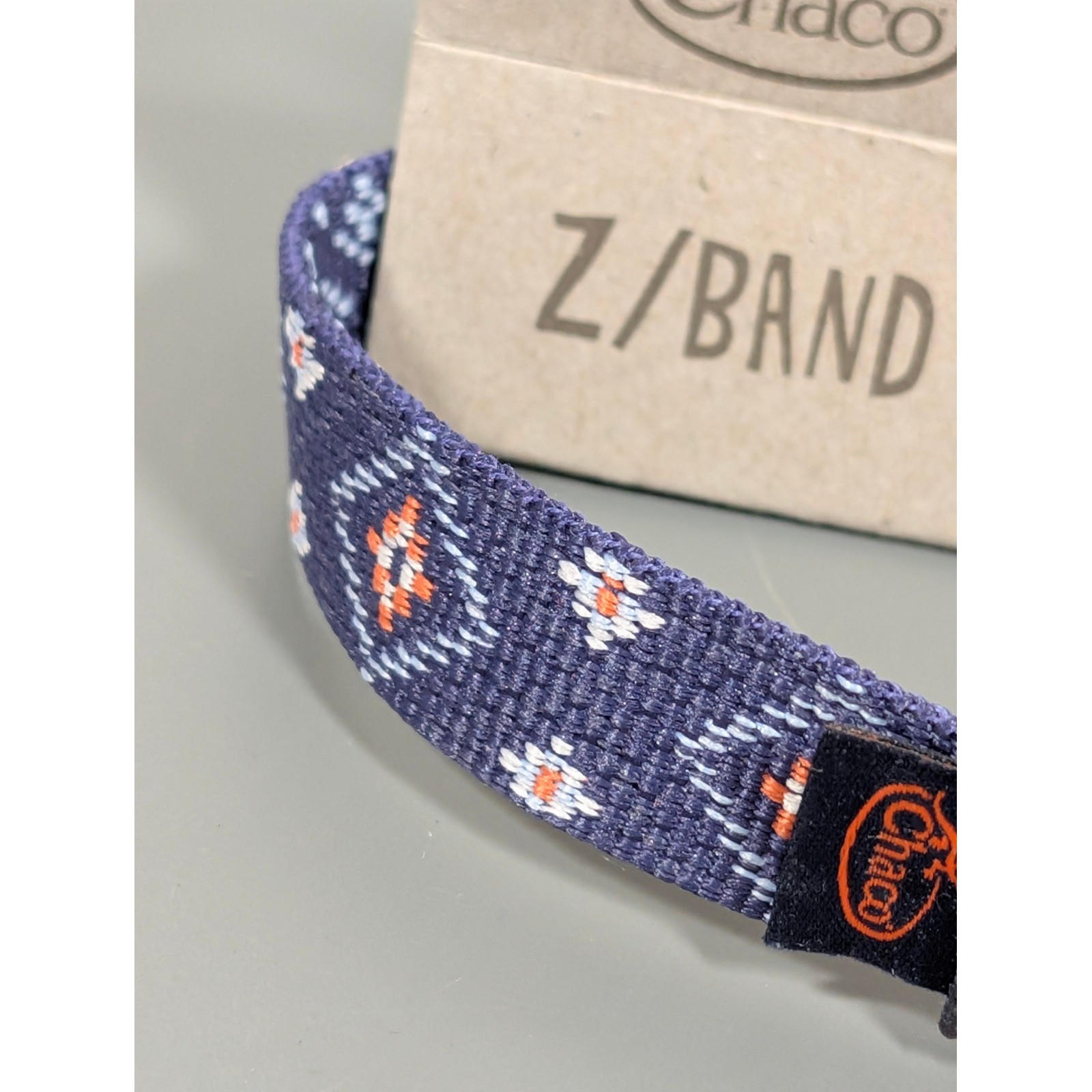 Chaco Z Band Bracelet Wink Blue Adjustable Nylon Cord NWT